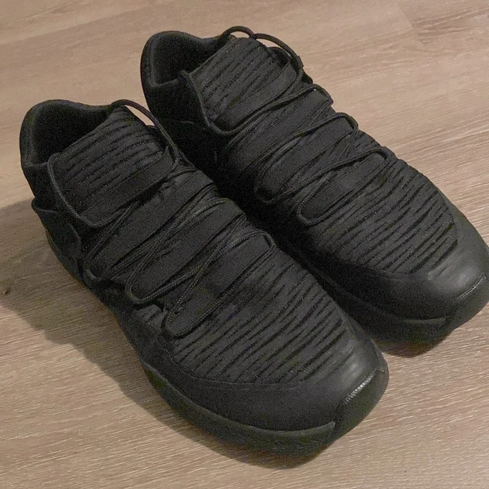 EUC [Jordan] Formula 23 Low All Black Mesh Fabric Athletic Sneakers Men’s Sz 11 - Picture 7 of 13